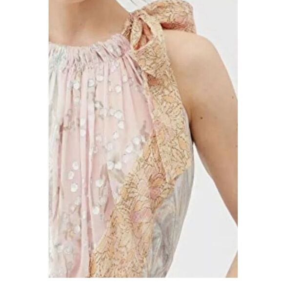 Rebecca Taylor Sleeveless Daffodil Tank Size medium - Picture 2 of 16